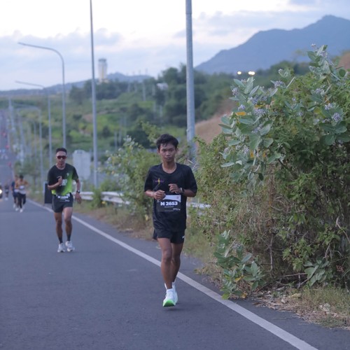 Race photo from KEDIRI HALF MARATHON 2026