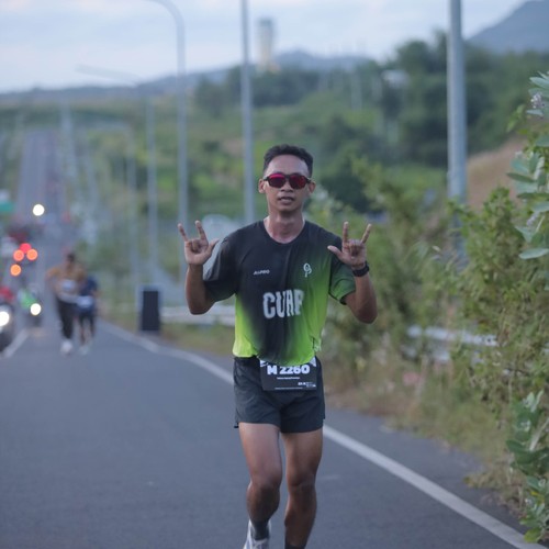 Race photo from KEDIRI HALF MARATHON 2026