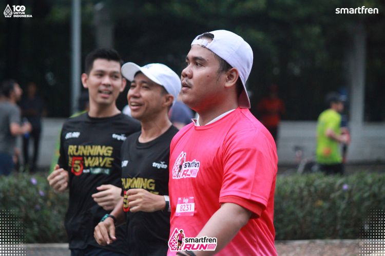 Race photo from Smartfren Run 2025 Vibes