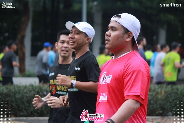 Race photo from Smartfren Run 2025 Vibes