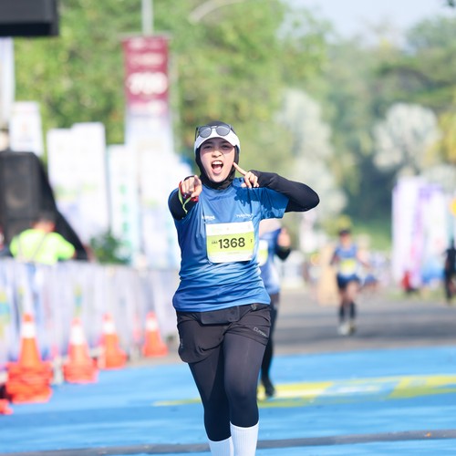Race photo from BOGORUN 2026