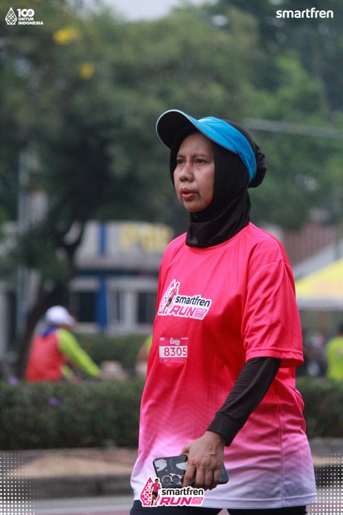 Race photo from Smartfren Run 2025 Vibes