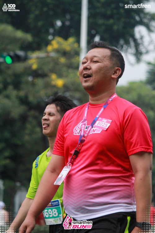 Race photo from Smartfren Run 2025 Vibes