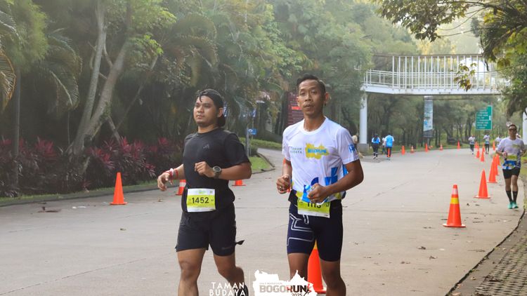 Race photo from Taman Budaya x BOGORUN 2025