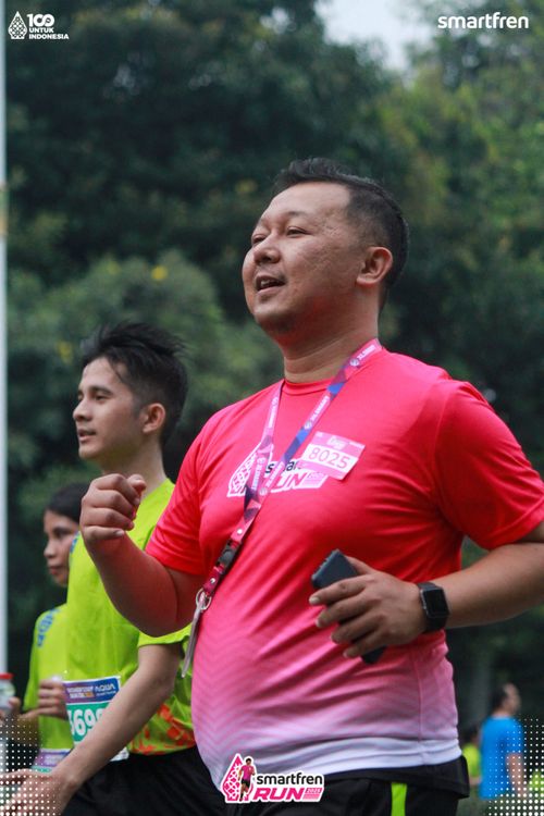 Race photo from Smartfren Run 2025 Vibes