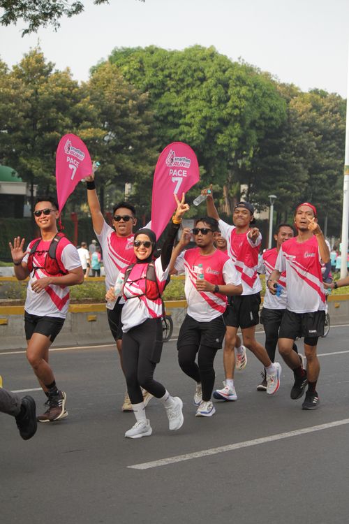 Race photo from Smartfren Run 2024 Vibes