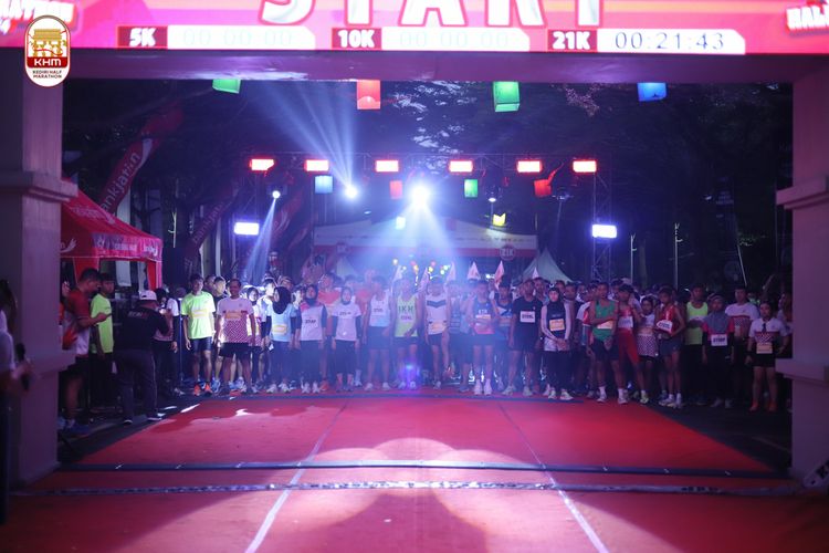 Race photo from Kediri Half Marathon 2024