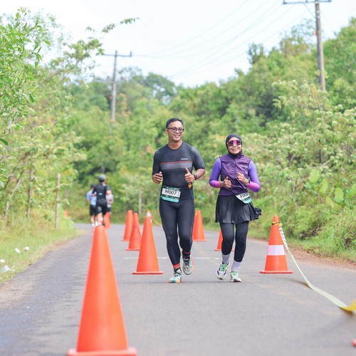 Race photo from Belitung Multisport Festival