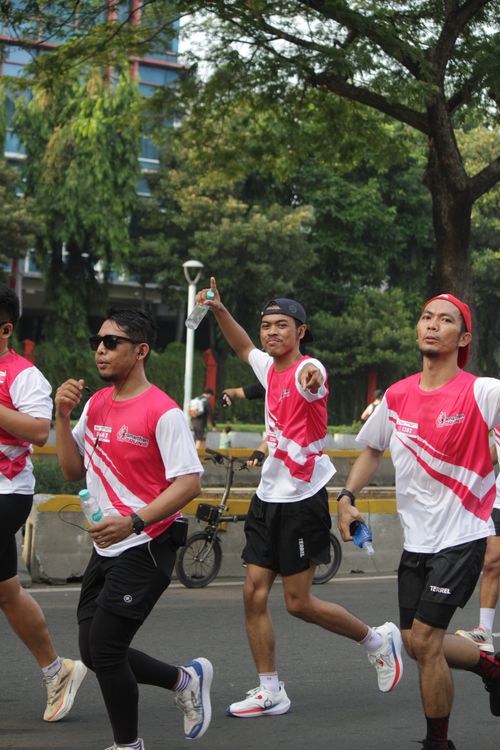 Race photo from Smartfren Run 2024 Vibes