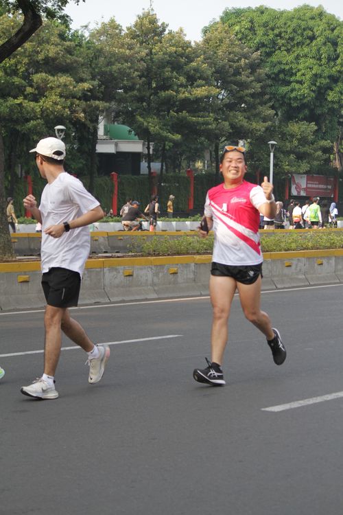 Race photo from Smartfren Run 2024 Vibes