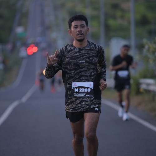 Race photo from KEDIRI HALF MARATHON 2026