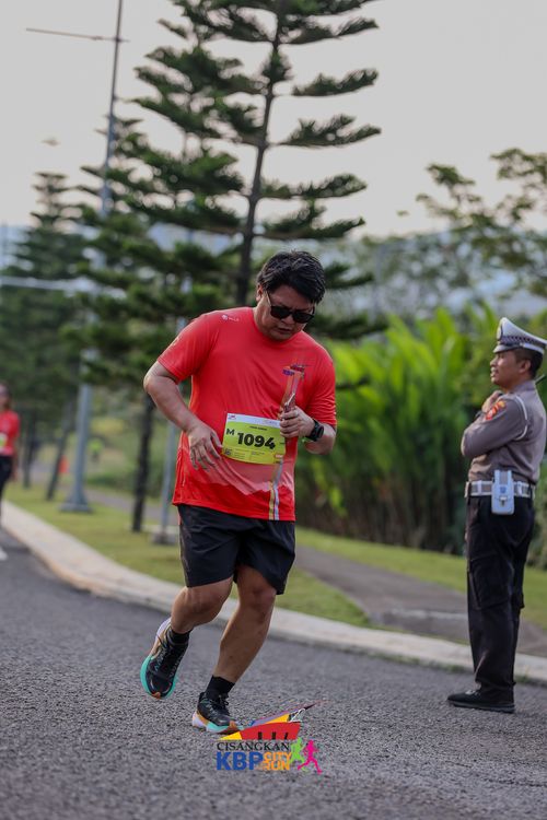 Race photo from CISANGKAN KBP CITY RUN 2025