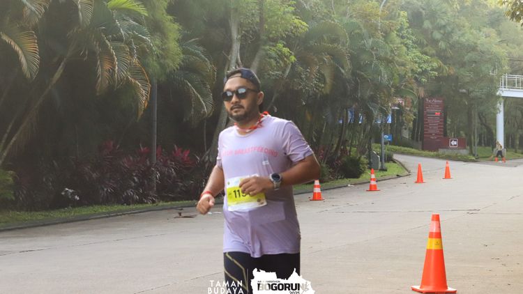 Race photo from Taman Budaya x BOGORUN 2025