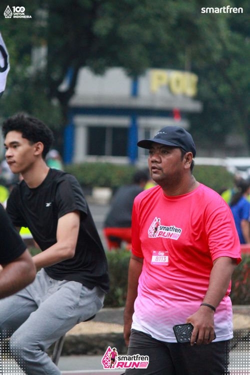 Race photo from Smartfren Run 2025 Vibes