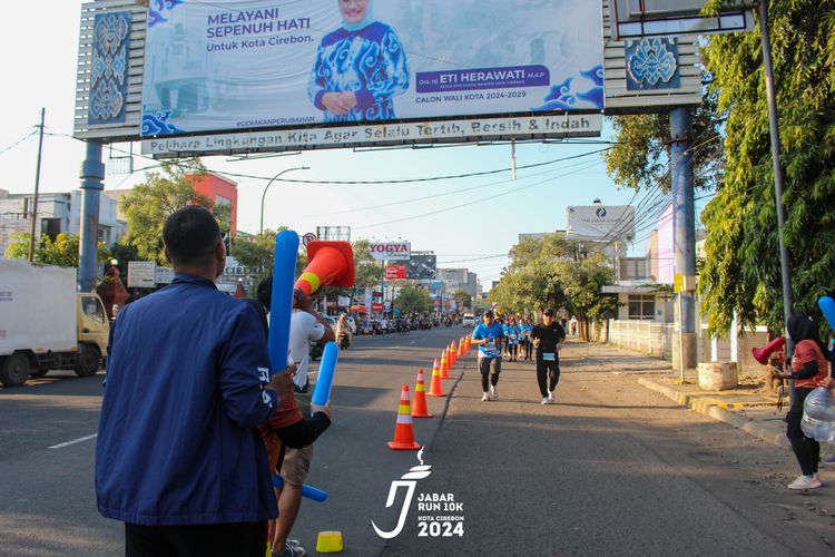 Race photo from Jabar Run 10K 2024