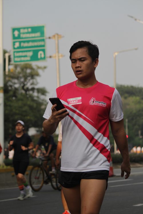 Race photo from Smartfren Run 2024 Vibes