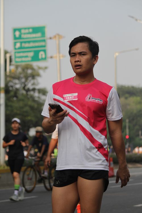 Race photo from Smartfren Run 2024 Vibes