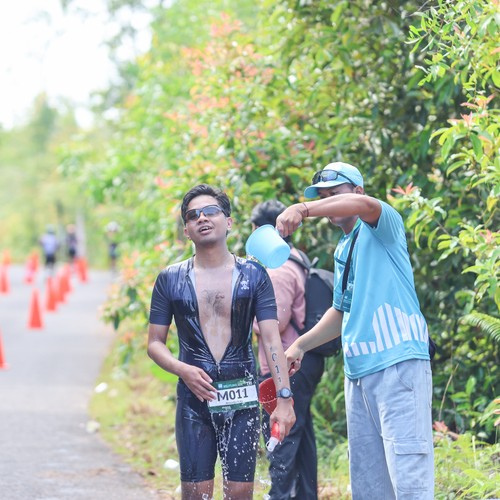 Race photo from Belitung Multisport Festival