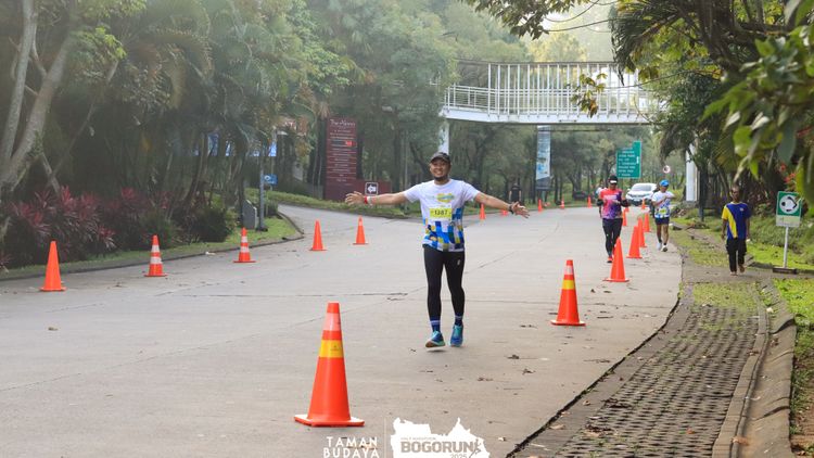 Race photo from Taman Budaya x BOGORUN 2025