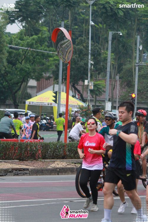 Race photo from Smartfren Run 2025 Vibes