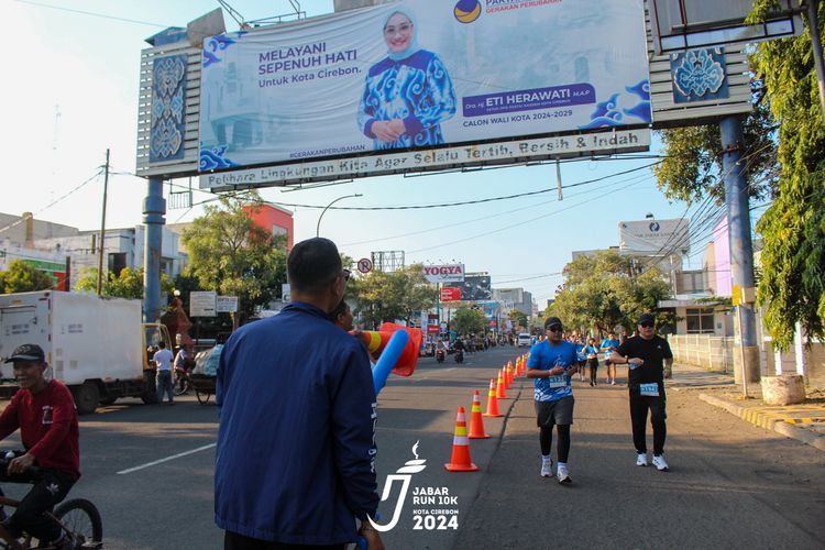 Race photo from Jabar Run 10K 2024