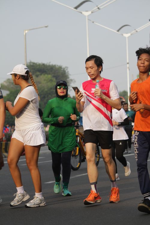 Race photo from Smartfren Run 2024 Vibes