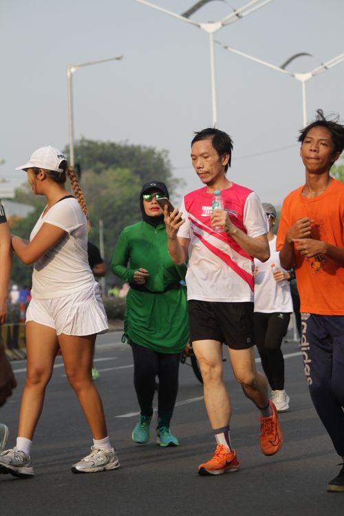 Race photo from Smartfren Run 2024 Vibes