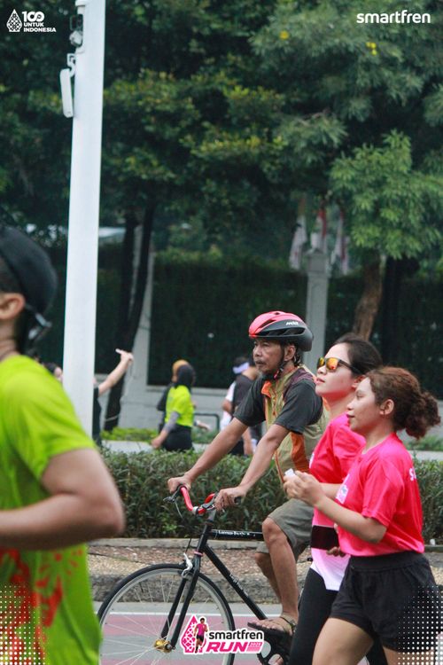 Race photo from Smartfren Run 2025 Vibes