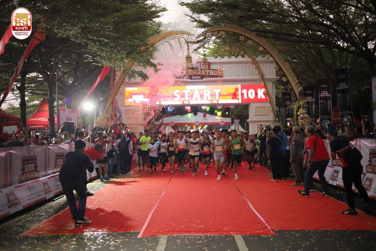 Race photo from Kediri Half Marathon 2024