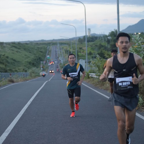 Race photo from KEDIRI HALF MARATHON 2026