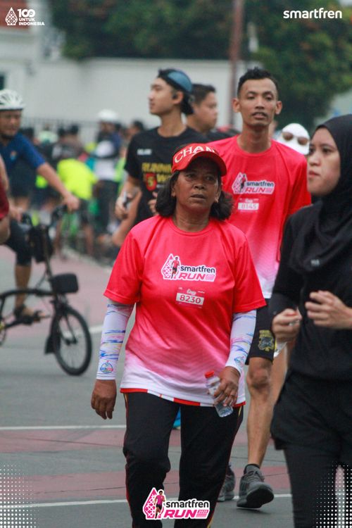 Race photo from Smartfren Run 2025 Vibes