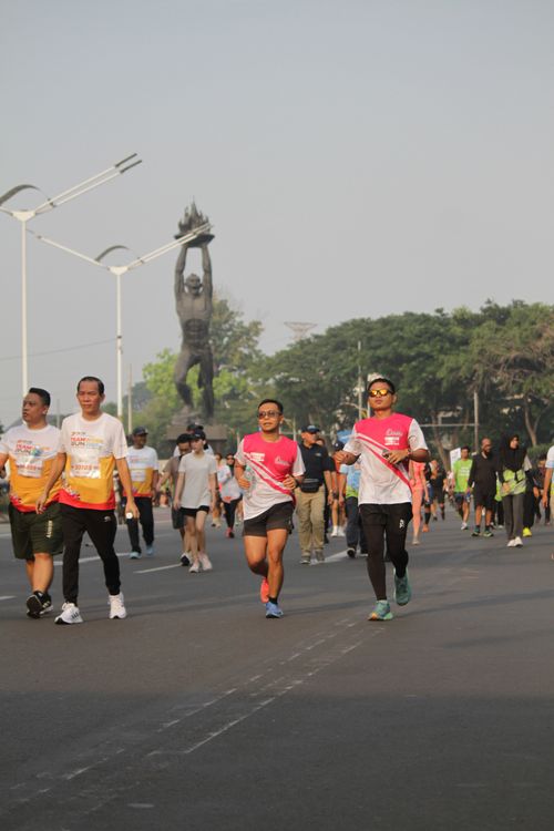 Race photo from Smartfren Run 2024 Vibes