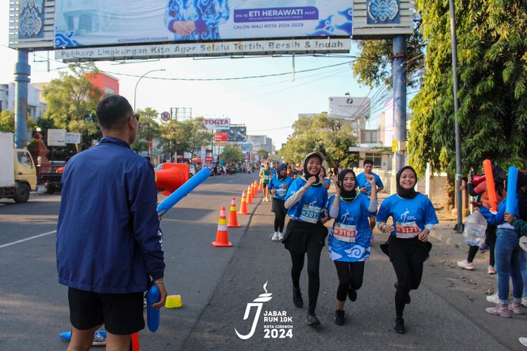 Race photo from Jabar Run 10K 2024