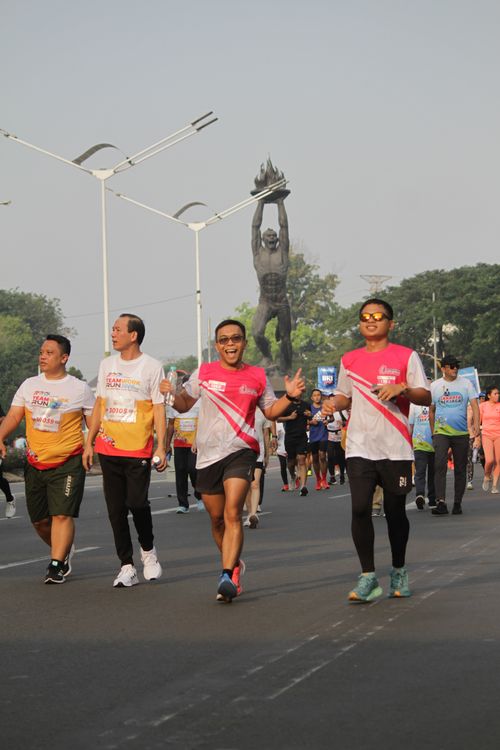 Race photo from Smartfren Run 2024 Vibes