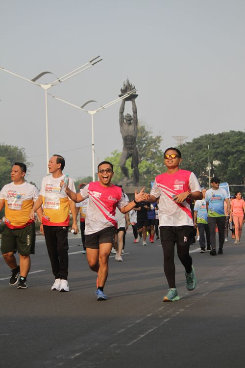 Race photo from Smartfren Run 2024 Vibes