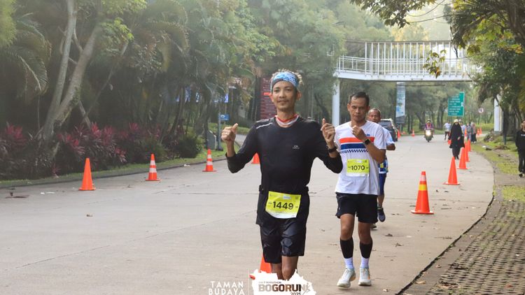 Race photo from Taman Budaya x BOGORUN 2025