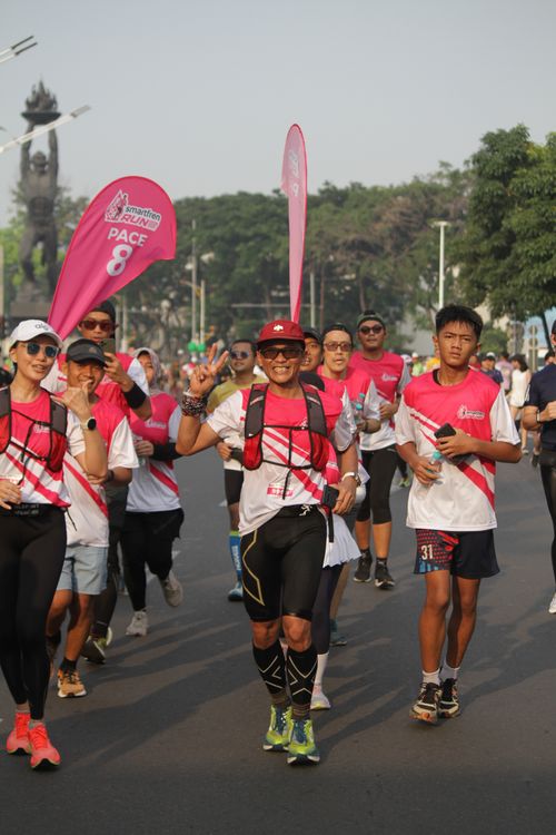 Race photo from Smartfren Run 2024 Vibes