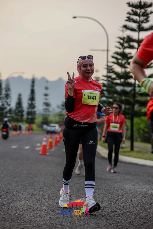 Race photo from CISANGKAN KBP CITY RUN 2025