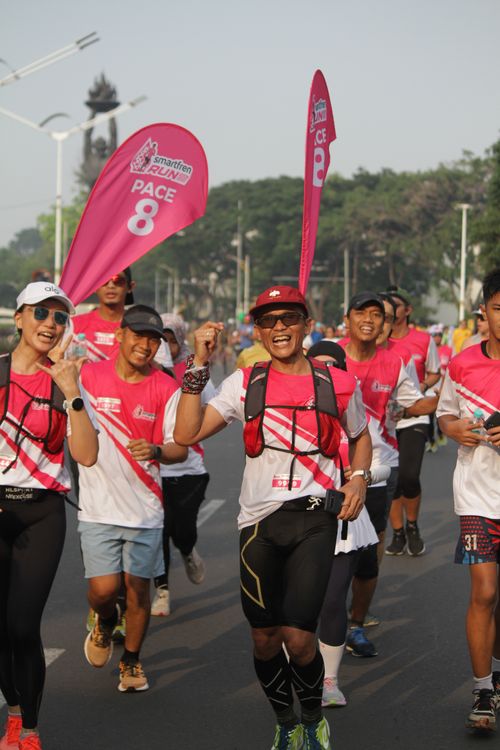 Race photo from Smartfren Run 2024 Vibes