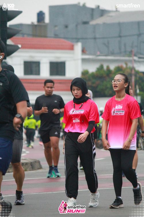 Race photo from Smartfren Run 2025 Vibes