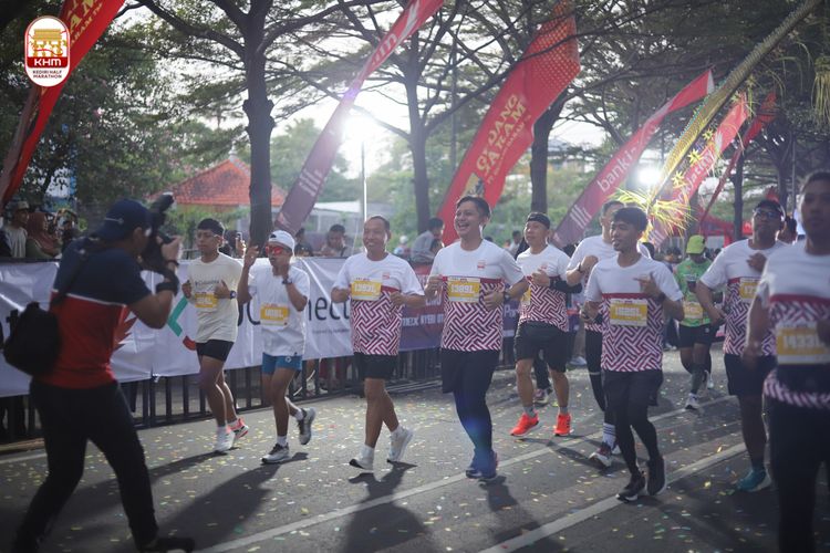 Race photo from Kediri Half Marathon 2024