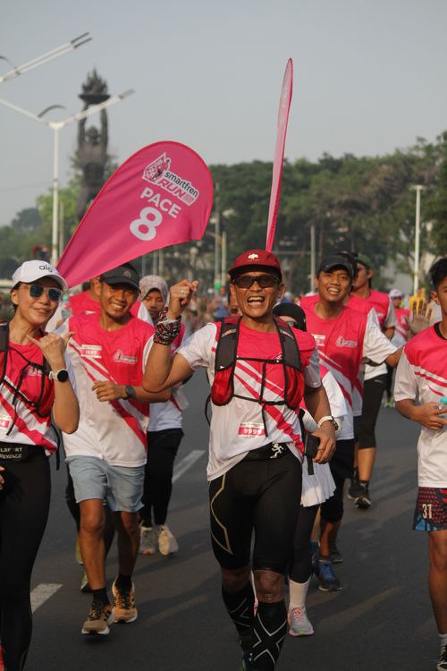 Race photo from Smartfren Run 2024 Vibes