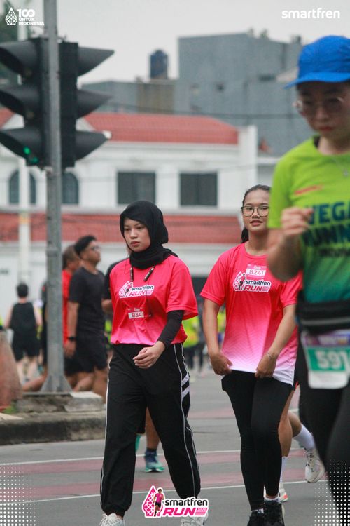 Race photo from Smartfren Run 2025 Vibes