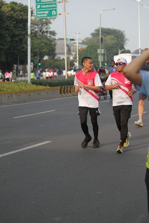 Race photo from Smartfren Run 2024 Vibes