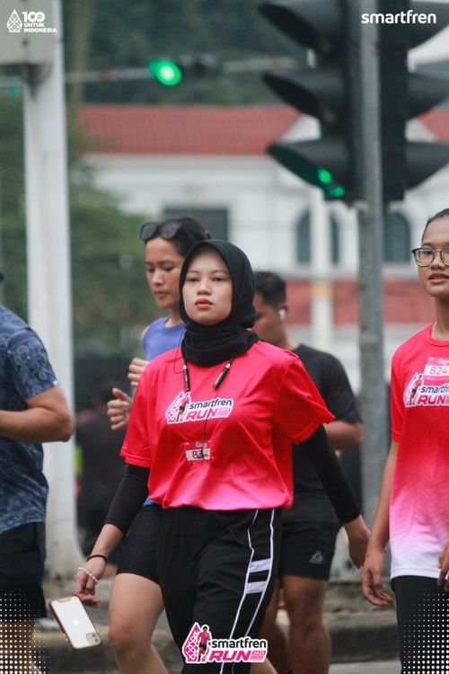 Race photo from Smartfren Run 2025 Vibes