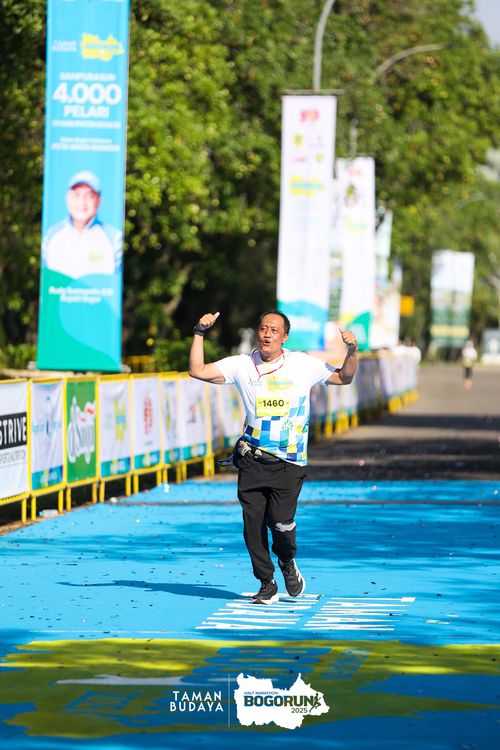 Race photo from Taman Budaya x BOGORUN 2025