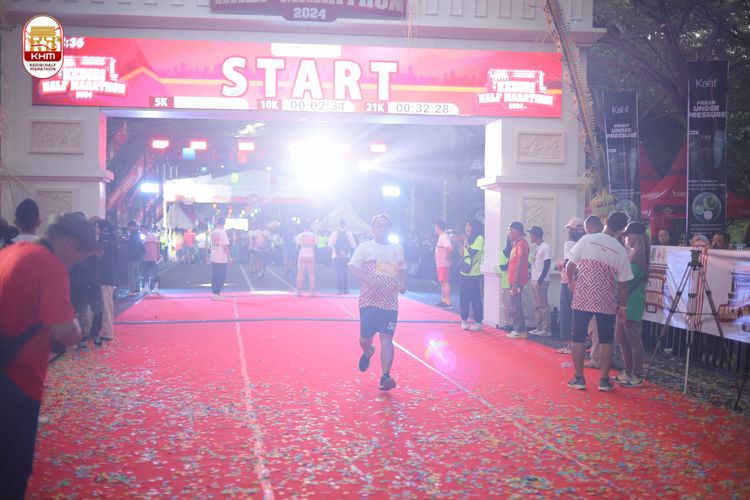 Race photo from Kediri Half Marathon 2024