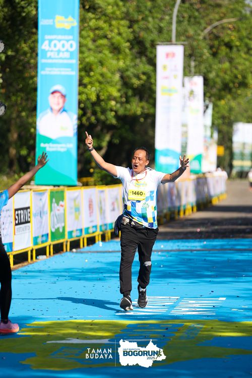 Race photo from Taman Budaya x BOGORUN 2025