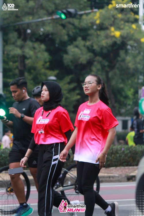 Race photo from Smartfren Run 2025 Vibes