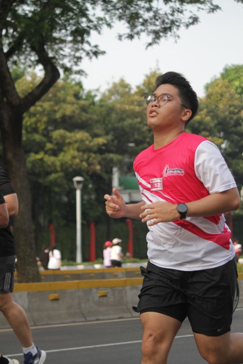 Race photo from Smartfren Run 2024 Vibes